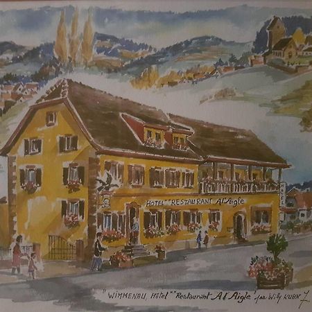 Отель Restaurant A L'Aigle Wimmenau Экстерьер фото